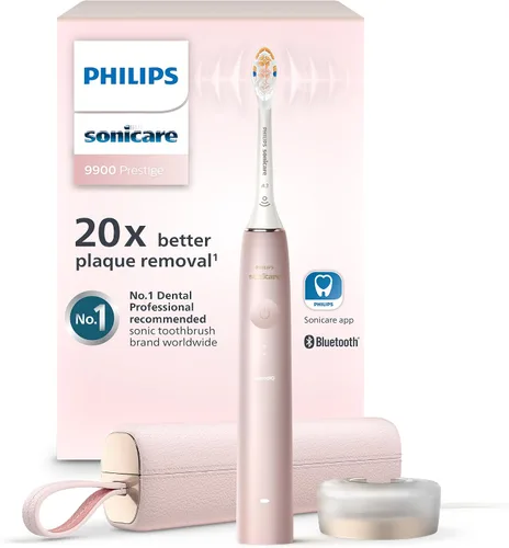 Vista 12 de Philips Sonicare DiamondClean 9900 Prestige Cepillo de Dientes Eléctrico - con tecnología SenseIQ y aplicación avanzada de inteligencia artificial