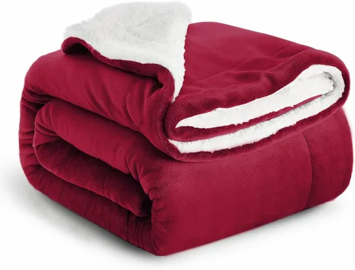 Vista 12 de IR Imperial Rooms Mantas Sherpa de color rosa bebé tamaño King para cama – Paquete al por mayor de 9 mantas Sherpa – Manta suave y esponjosa