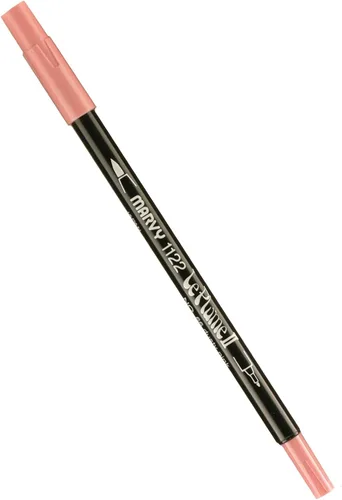 Vista 71 de Uchida 1122-C-3 Marvy Extra Fine Tip Le Plume II Rotulador de doble punta, azul
