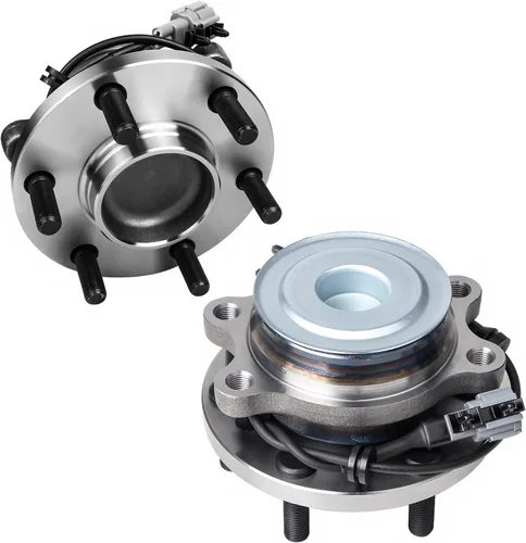 Vista 8 de KUSATEC 515064 Cojinete de rueda delantera y conjunto de cubo compatible con Nissan Frontier Pathfinder Xterra 2WD, Suzuki Equator 2009 2010 2011