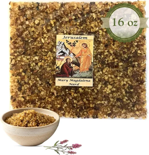 Vista 12 de Incienso de Tierra Santa de Jerusalén de Holy Land Market - Incienso de flores trituradas y selladas de Tierra Santa, mezcla a granel - Aroma ámbar