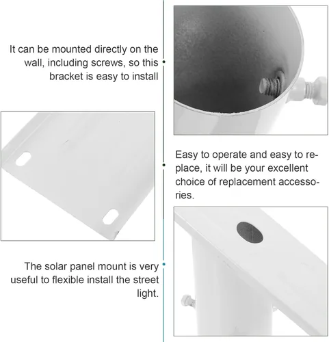 Vista 6 de Yardwe Soporte para panel solar, soporte para panel solar, soporte para placa solar, soporte para panel solar, soporte para panel solar, montaje