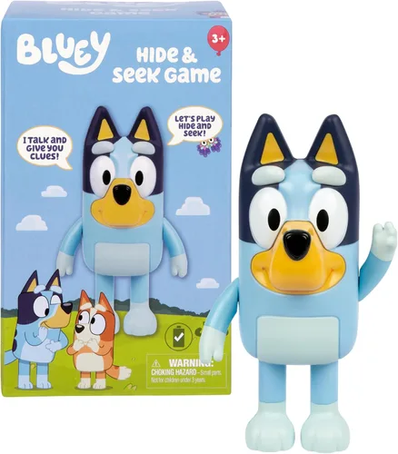 Vista 7 de Bluey Game Hide and Seek Electronic Bingo Figure, Interactive Figurine Toys
