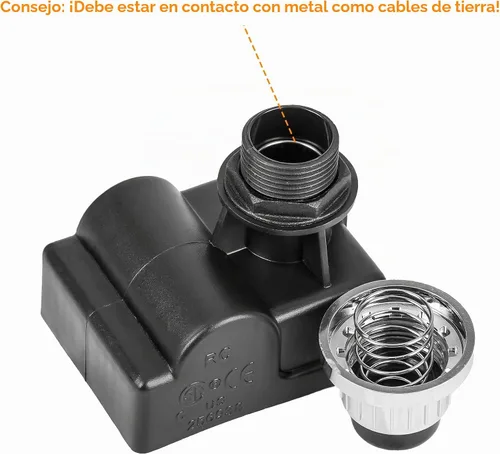 Vista 3 de only fire 14451 Encendedor Universal Eléctrico con Botón Pulsador Plateado de Repuesto para Parrilla de Gas BBQ por Brinkmann, Grillmaster