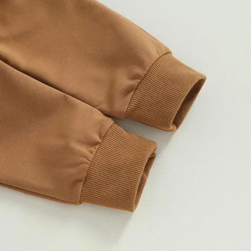 Vista 23 de Conjunto de sudadera con estampado para bebé y niña, sudadera larga para otoño e invierno