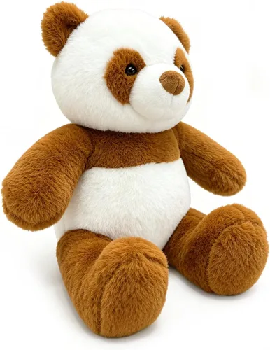 Vista 3 de FFxiong Juguete de peluche de panda de 18 pulgadas, lindo y suave, muñeca Kawaii de oso panda gigante, decoración de habitación, almohada de oso
