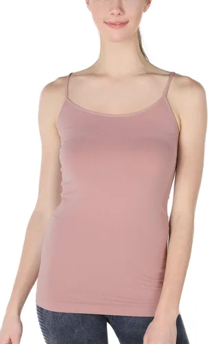Vista 29 de NIKIBIKI Camisola básica sin costuras para mujer, fabricada en Estados Unidos, talla única