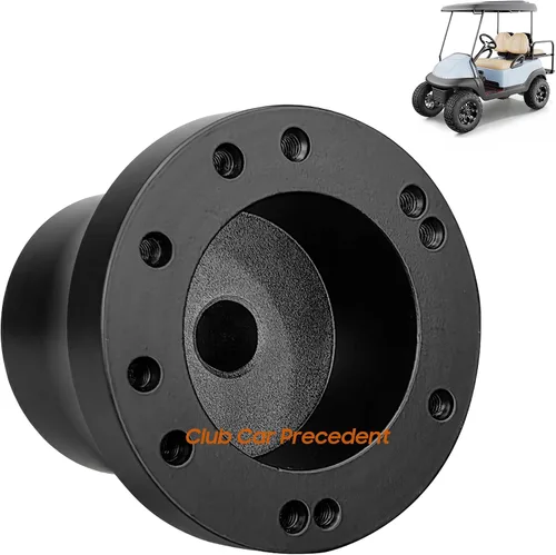 Vista 8 de Adaptador de volante de carrito de golf 10L0L para Club Car DS, negro