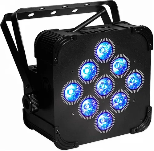 Vista 5 de 6 Rockville Best PAR+Best Strip+ROCKWEDGE Luces de batería DMX inalámbricas + controlador