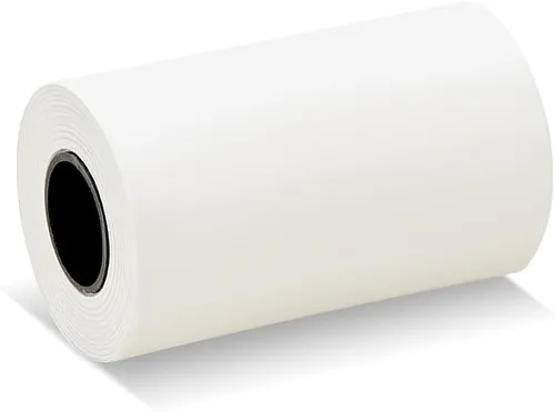Vista 3 de (5 paquetes de 10 rollos) rollos de papel térmico de 2 1/4 x 55 (50 rollos) especialmente hechos para Clover Flex Mini, Square Terminal, Ingenico VX