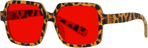 Vista 25 de Eyekepper Blue Light Glasses Men Women, Square Eyeglasses