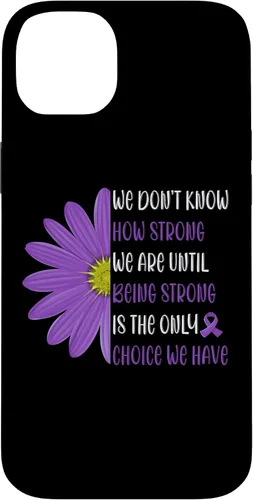 Vista 15 de iPhone 16 Pancreatic Cancer Awareness Month Pancreatic Cancer Warrior Case