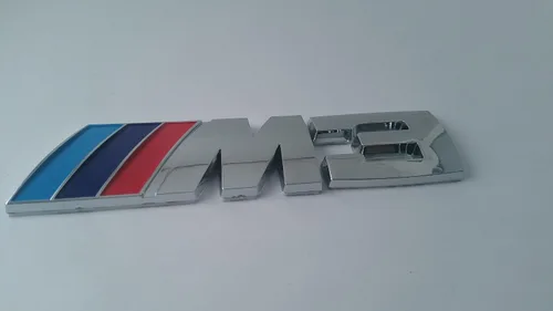 Vista 2 de Nuevo emblema original de BMW adherido trasero (2001-2006) OE 51147893655
