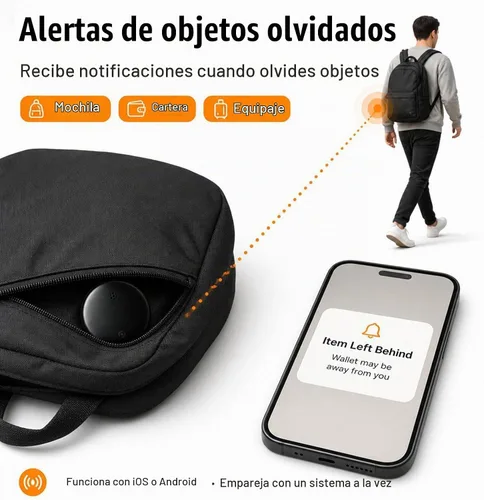Vista 4 de GPS Tracker para vehículos sin suscripción, sistema dual iOS y Android