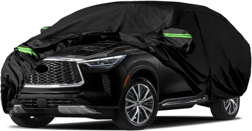 Vista 13 de Funda impermeable de repuesto para camioneta Nissan Frontier Crew Cab cama de 5 pies, 6 capas para todo tipo de clima, cubierta de camión con puerta