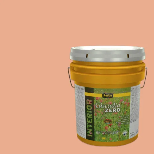 Vista 225 de Rodda Paint CASCADIA ZERO - Pintura plana e imprimación para interiores en uno, cuarto de galón, crema de ballet
