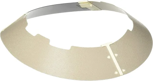 Vista 2 de MSA 697290 V-Gard Protector Solar - Accesorio de Sombrero Duro Reutilizable y Reemplazable, Protección Añadida contra el Sol y el Calor, Lexan