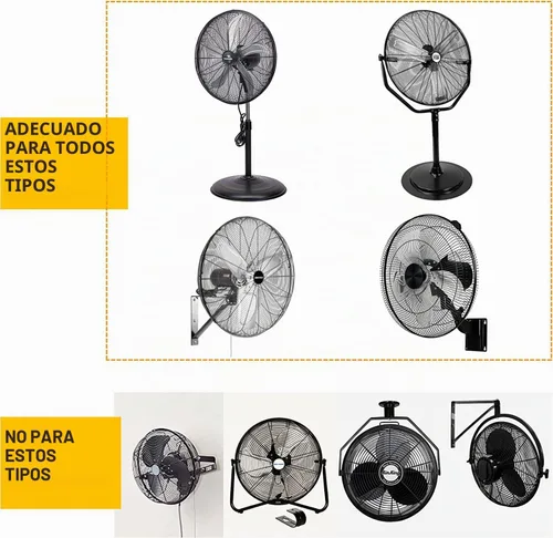 Vista 5 de Cubierta de ventilador – Fundas impermeables para ventilador exterior – Pedestal de pie grande exterior y cubierta de ventilador industrial