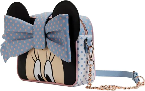 Vista 2 de Loungefly Disney Minnie Pastel Dots Crossbody Bag