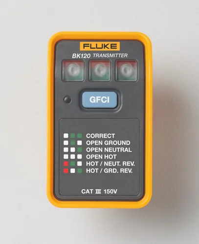 Vista 3 de Fluke BK120 SmartTrace Buscador de Disyuntores y Probador de Enchufes