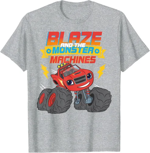 Vista 32 de Blaze & The Monster Machines Cute Blaze - Camiseta Negro