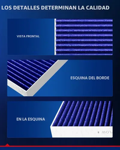 Vista 8 de KAX CF11920 - Filtro de aire de cabina HEPA prémium para Ford, Lincoln