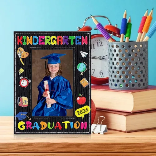 Vista 3 de SICOHOME Regalos de graduación de jardín de infantes – Marco de fotos de graduación preescolar preescolar 2026 de 4 x 6 pulgadas, regalo