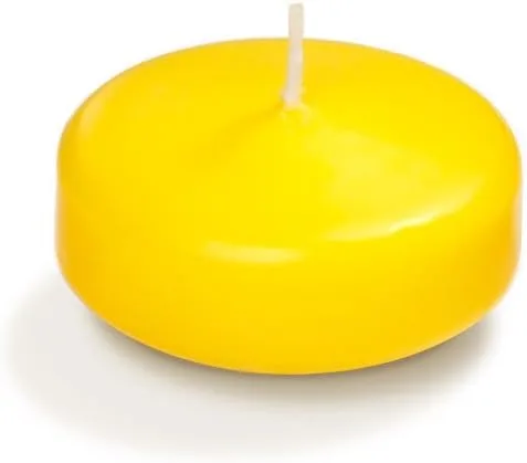 Vista 72 de yummi Caja de 120 velas flotantes marfil de 1.75