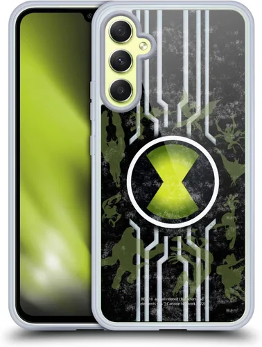 Vista 8 de Head Case Designs Funda de gel suave con licencia oficial de Ben 10: Alien Force Ben's Jacket Graphics compatible con Samsung Galaxy A34 5G