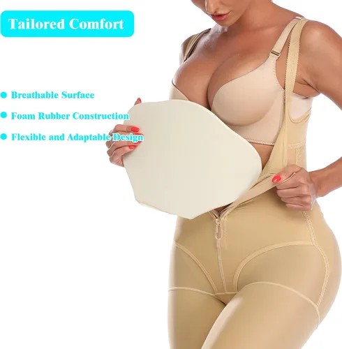 Vista 2 de Tableros de abdominales y espumas Set Postcirugía Liposucción Bbl Lipo Foam boards