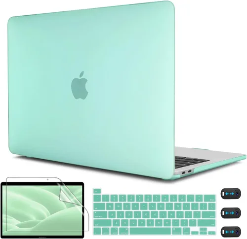 Vista 20 de CISSOOK - Funda rosa bebé para MacBook Pro de 13 pulgadas 2025-2016