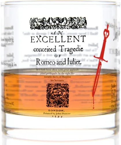 Vista 22 de Well Told Classic Literature Rocks Glass – A Christmas Carol por Charles Dickens – Vaso de whisky a la antigua moda para los amantes de los libros