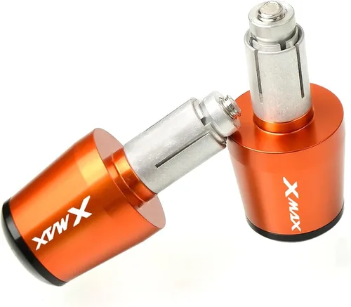 Vista 7 de Y&AMAHA X-MAX Xmax X MAX 125 250 300 400 CNC Alumiunm Plugs Manillar Moto Manillar Moto Manillar Agarres Tapa Extremos 7/8'' 0.866 in (Color : Negro)