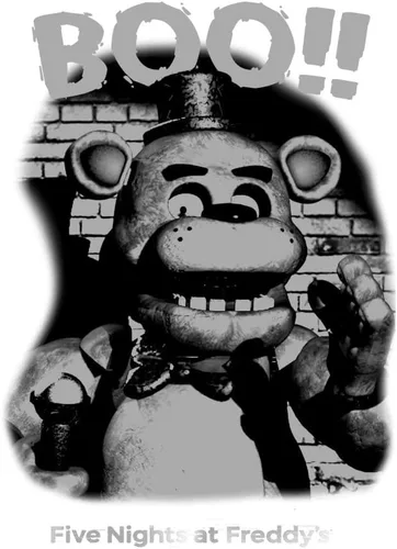 Vista 2 de Five Nights at Freddy's Halloween Boo - Camiseta negra para niño