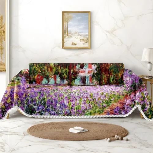 Vista 16 de Funda de sofá con estampado de leopardo y guepardo, fundas de sofá estampadas, fundas para sillón, funda resistente a las manchas, protector