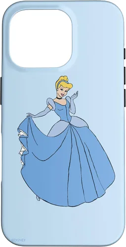 Vista 20 de Disney Funda para iPhone 17 con diseño de princesa Cenicienta en azul