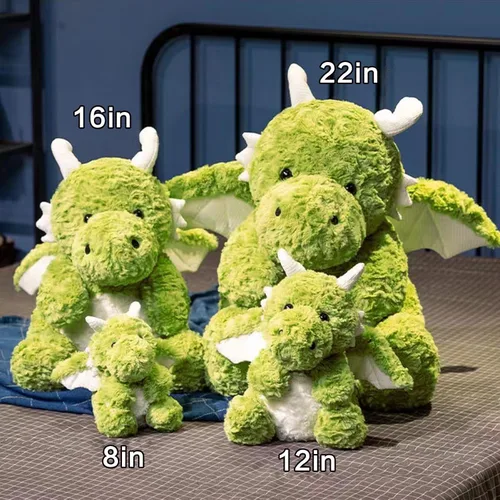 Vista 8 de SUSULF Pequeño Dragón Volador – Lindo Juguete de Peluche de Animal – Adorable Juguete de Dragones Suaves de Peluche y Regalos – Regalo Perfecto