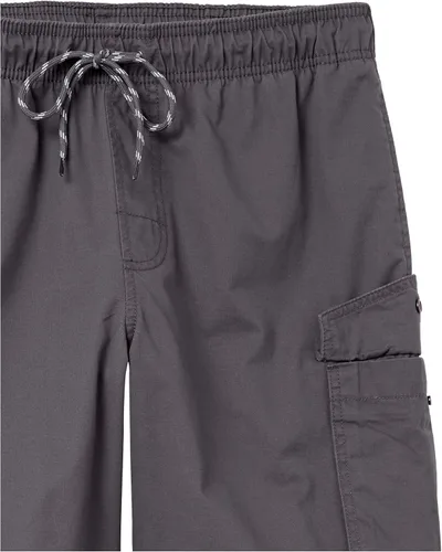 Vista 5 de Tienda Essentials Pantalones cortos cargo con cintura elástica para hombre de 9 pulgadas