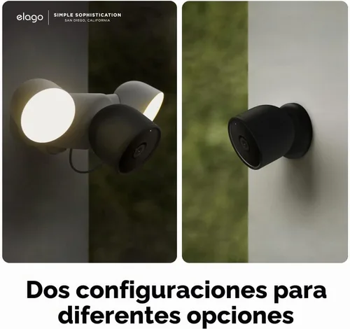 Vista 3 de elago Funda de silicona para Google Nest Cam para exteriores o interiores Negro