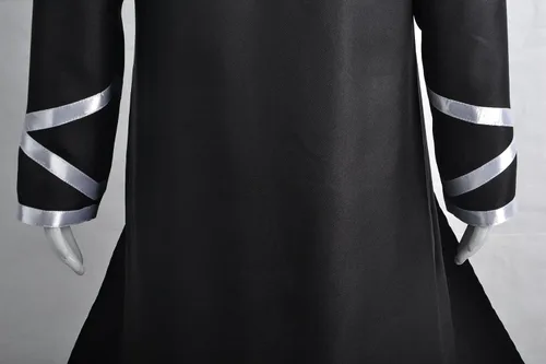 Vista 6 de Bleach cosplay Kurosaki Ichigo Black Cloak Animation uniform Halloween Christmas costume