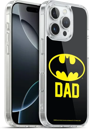 Vista 359 de Head Case Designs Funda de gel con licencia oficial de Batman DC Comics Bat Signal Logos [protección de grado militar] compatible con Apple iPhone 7