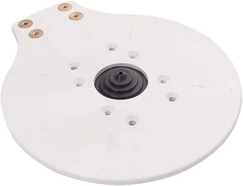 Vista 20 de Negro - Placa modular para soportes que terminan en M1 o M2 para adaptarse a cámaras térmicas FLIR M o Ray T Series Sin