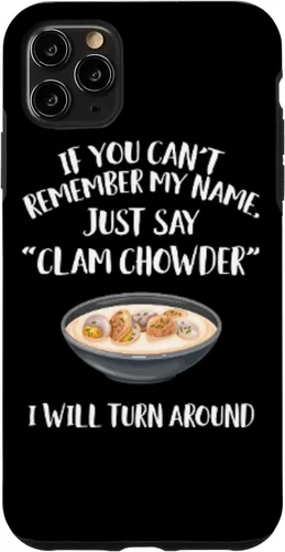 Vista 4 de Ropa para iPhone 12 mini almejas Chowder, increíble funda divertida con diseño de amante de los Chowders