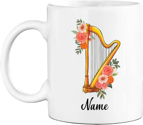Vista 12 de Taza de café de acordeonista personalizada, 11 o 15 onzas, taza blanca para músico, regalo para los amantes del acordeonista