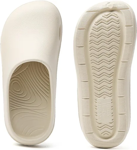 Vista 6 de Eliogn Zapatos de trabajo antideslizantes para hombres y mujeres, resistentes al aceite, zapatos de chef, ligeros, cómodos, sin cordones