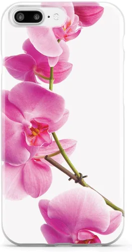 Vista 12 de Inspired Cases - Compatible with iPhone Xs Max Case - 3D Textured Protective Phone Case for Apple iPhone Xs Max - Pink Orchid - White