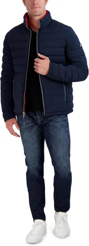 Vista 56 de Chaqueta Nautica de hombres elastizada Reversible peso medio