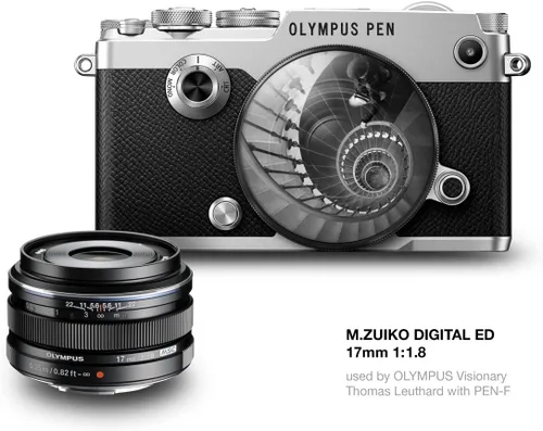 Vista 5 de Olympus lente intercambiable F1.8 de 17 milímetros, para microcámaras Olympus, Panasonic