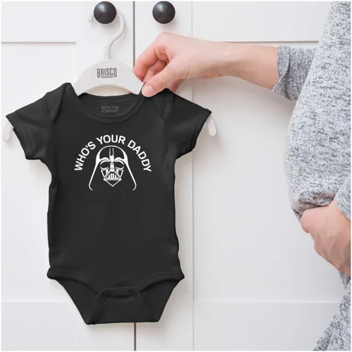Vista 11 de Who's Your Daddy Dark Lord Space Baby Romper para niños o niñas