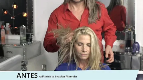 Vista 5 de Repara el cabello quebradizo seco y dañado rápidamente con hidratación intensa. Maravillosa mezcla de aceite de 9 cabellos para un cabello increíble